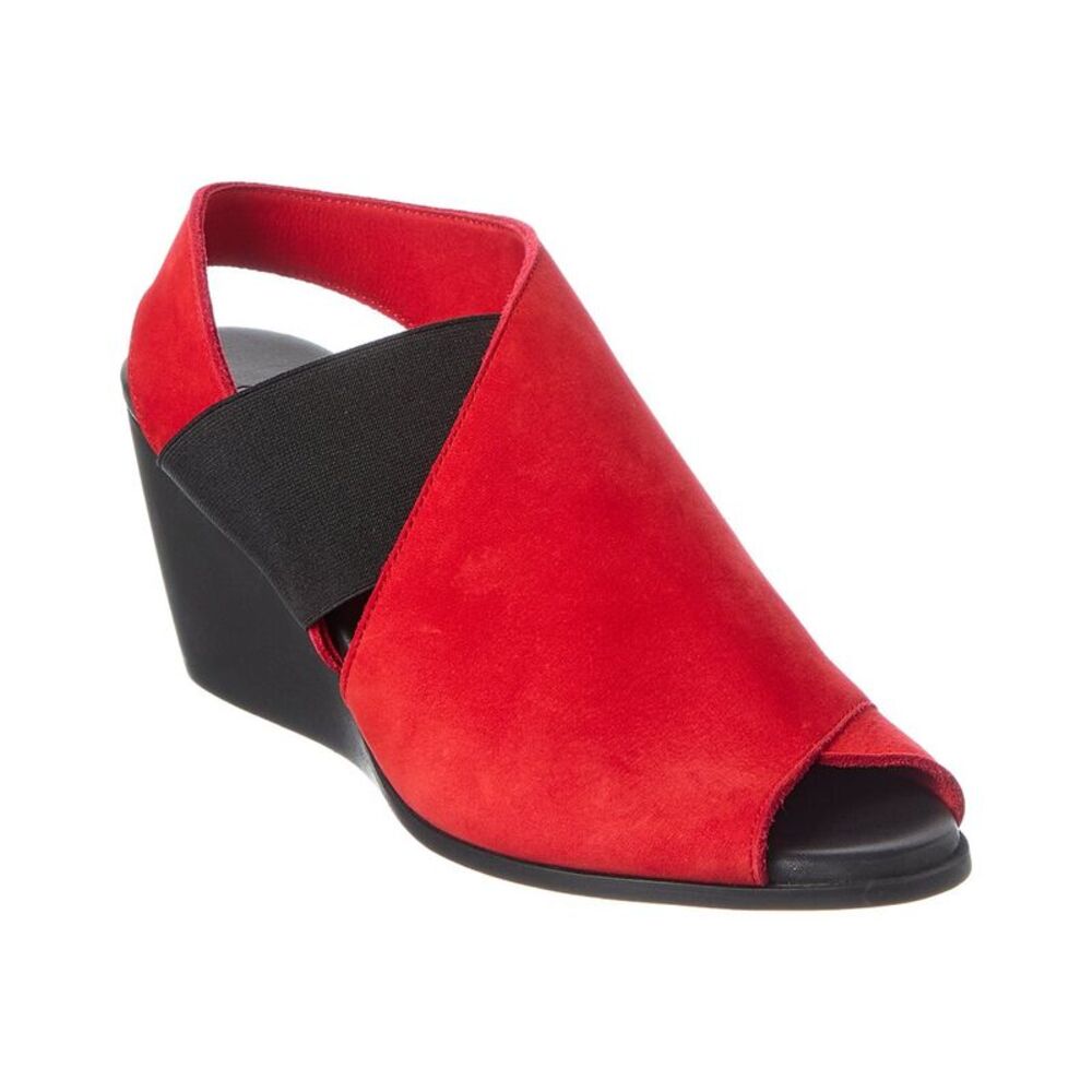 Arche Egwael Leather Sandal, Black